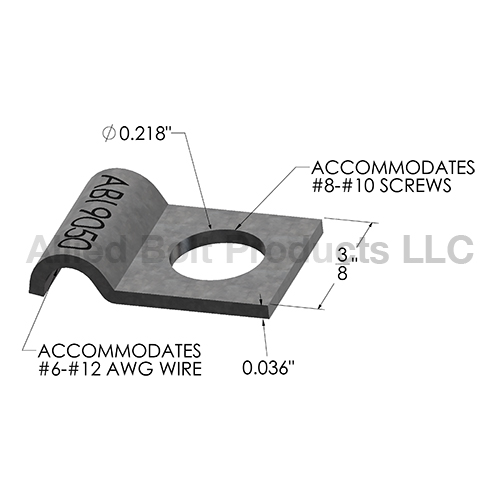 B GROUND WIRE CLAMP Allied Bolt Products LLC